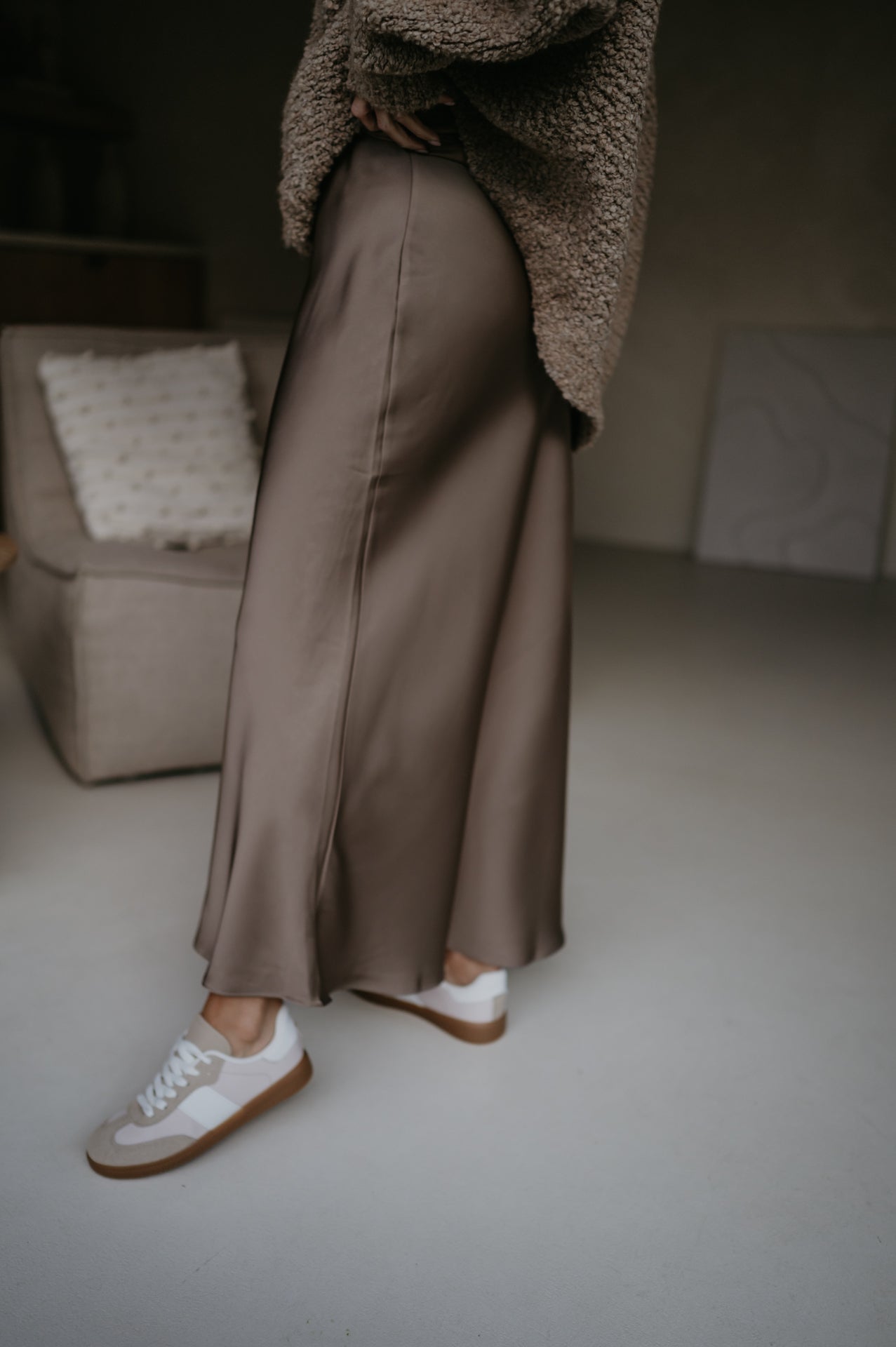 Fianco skirt I Taupe - Wild Souls by JV® - Skirts