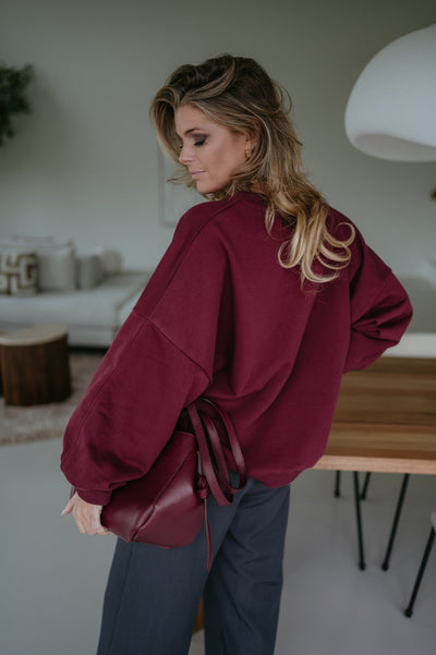 Foresta sweater I Bordeaux - Wild Souls by JV® - Sweaters