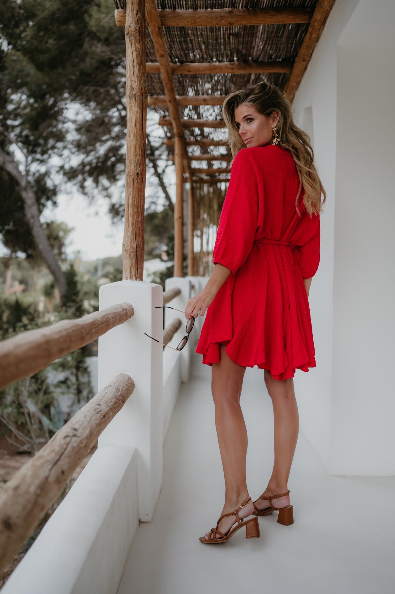 Francese dress I Red - Wild Souls by JV® - Dresses