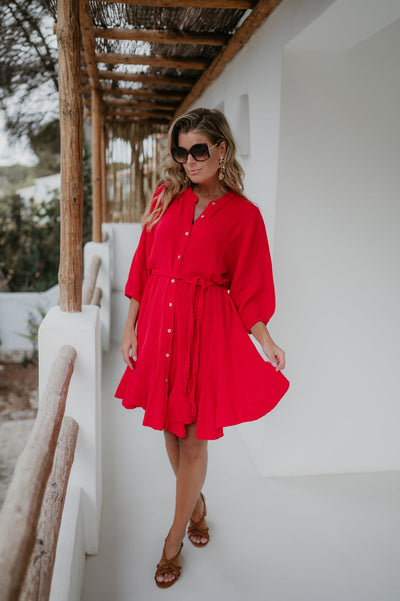 Francese dress I Red - Wild Souls by JV® - Dresses