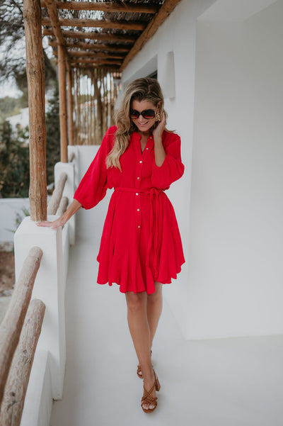 Francese dress I Red - Wild Souls by JV® - Dresses