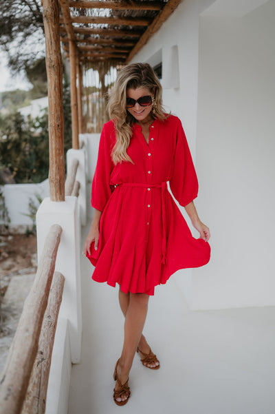 Francese dress I Red - Wild Souls by JV® - Dresses