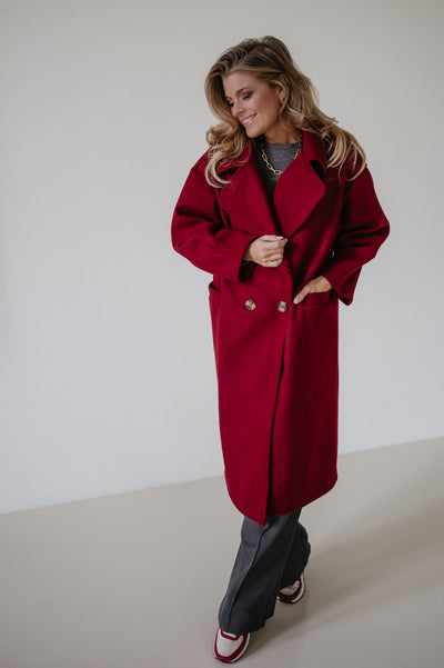 Gamberi coat I Bordeaux - Wild Souls by JV® - Coats