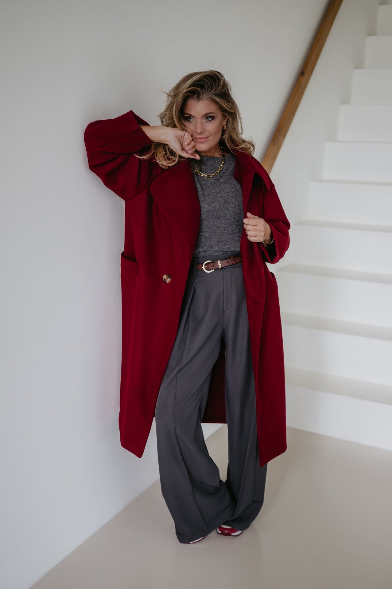 Gamberi coat I Bordeaux - Wild Souls by JV® - Coats