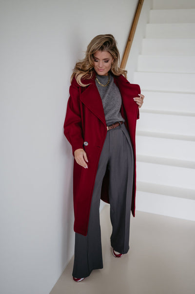 Gamberi coat I Bordeaux - Wild Souls by JV® - Coats