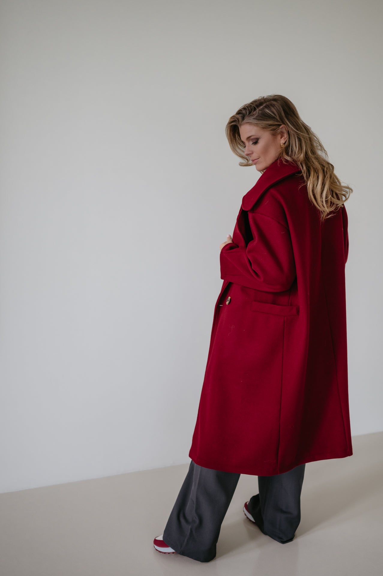 Gamberi coat I Bordeaux - Wild Souls by JV® - Coats