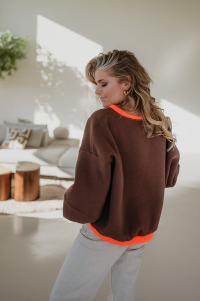 Gattino sweater I Chocolat Brown - Wild Souls by JV® - Sweaters