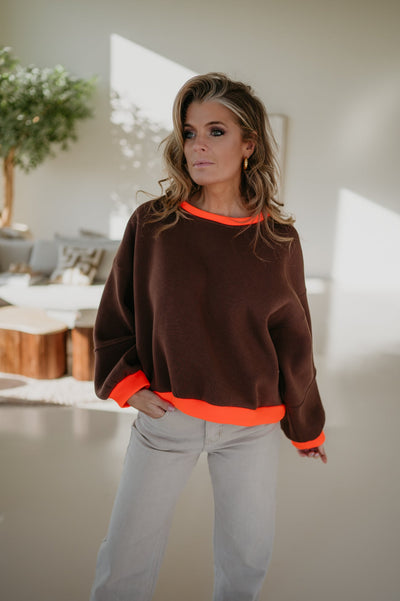 Gattino sweater I Chocolat Brown - Wild Souls by JV® - Sweaters