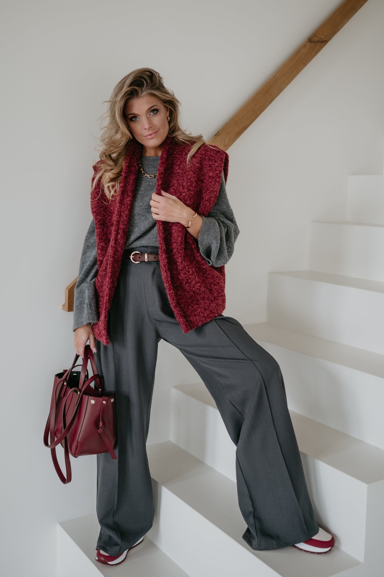 Ghiacco gilet I Bordeaux - Wild Souls by JV® - Gilets