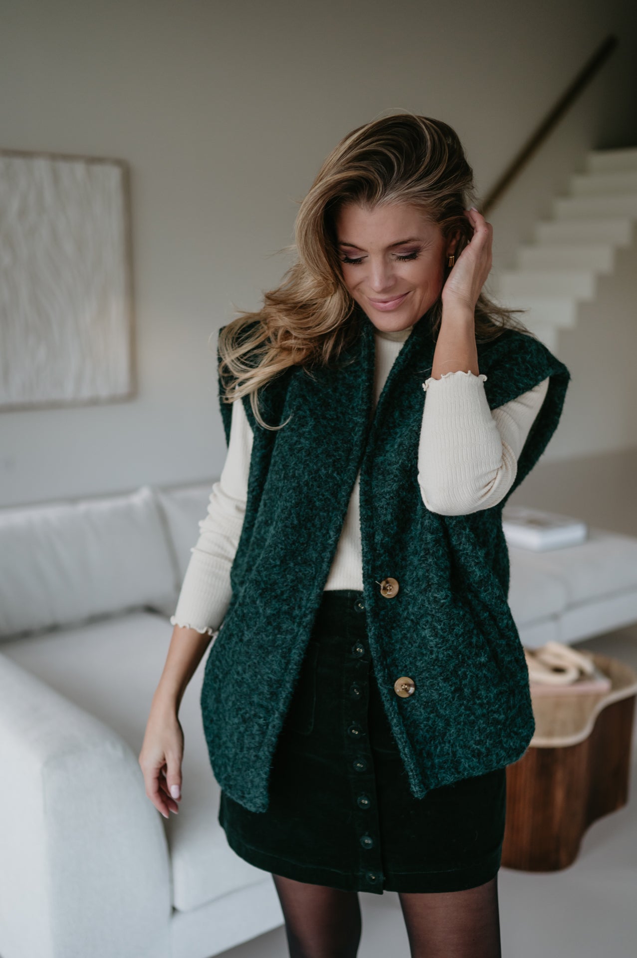 Ghiacco gilet I Emerald Green - Wild Souls by JV® - Gilets