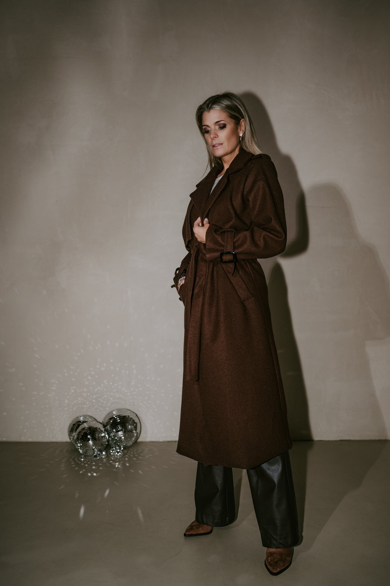 Giugno coat I Chocolat Brown - Wild Souls by JV® - Coats