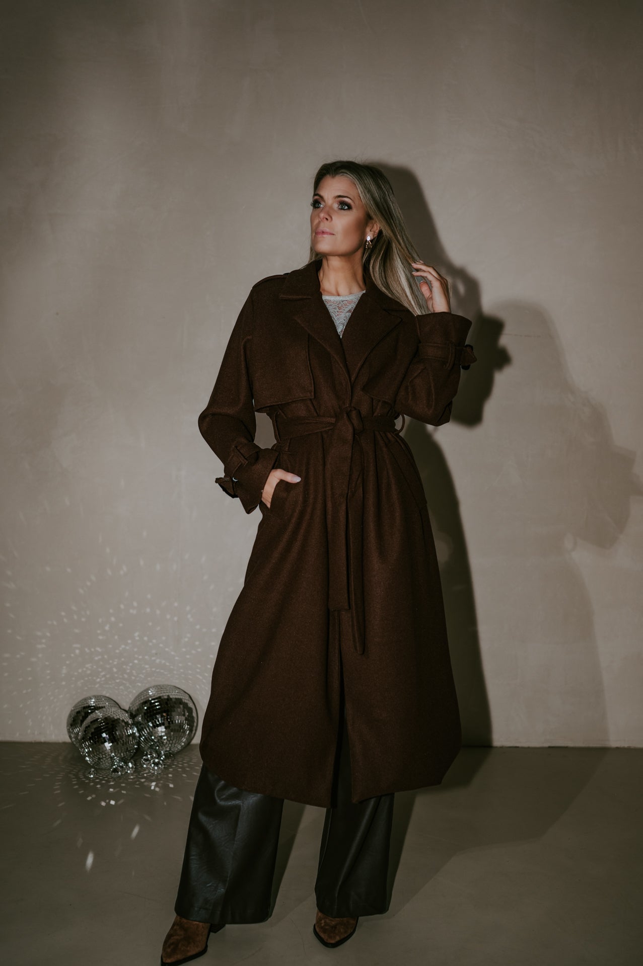 Giugno coat I Chocolat Brown - Wild Souls by JV® - Coats