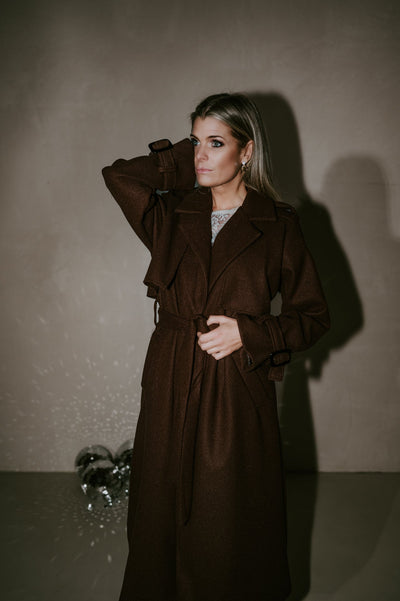 Giugno coat I Chocolat Brown - Wild Souls by JV® - Coats