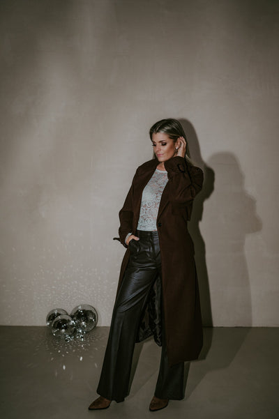 Giugno coat I Chocolat Brown - Wild Souls by JV® - Coats