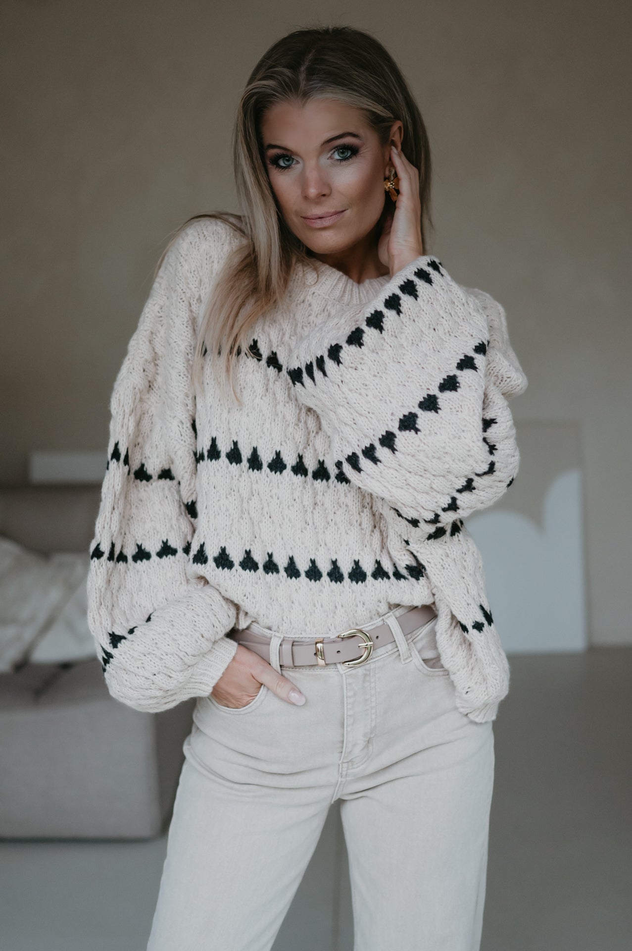 Giuria knit I Beige - Wild Souls by JV® - Knits