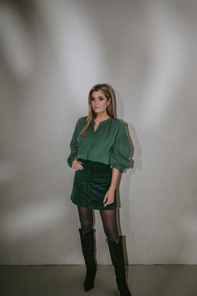 Idonea blouse I Emerald Green - Wild Souls by JV® - Blouses