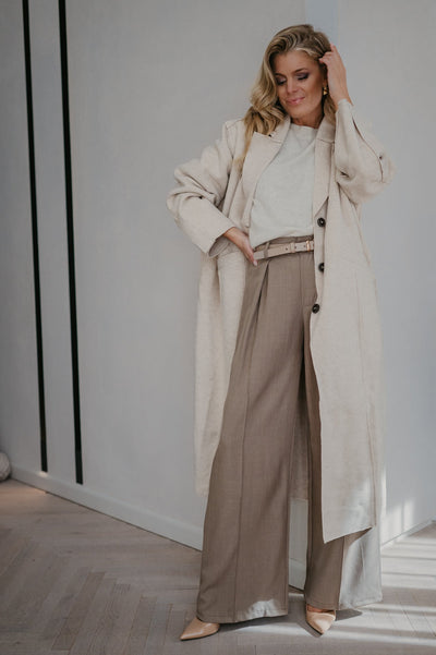 Legato coat I Beige - Wild Souls by JV® - Coats