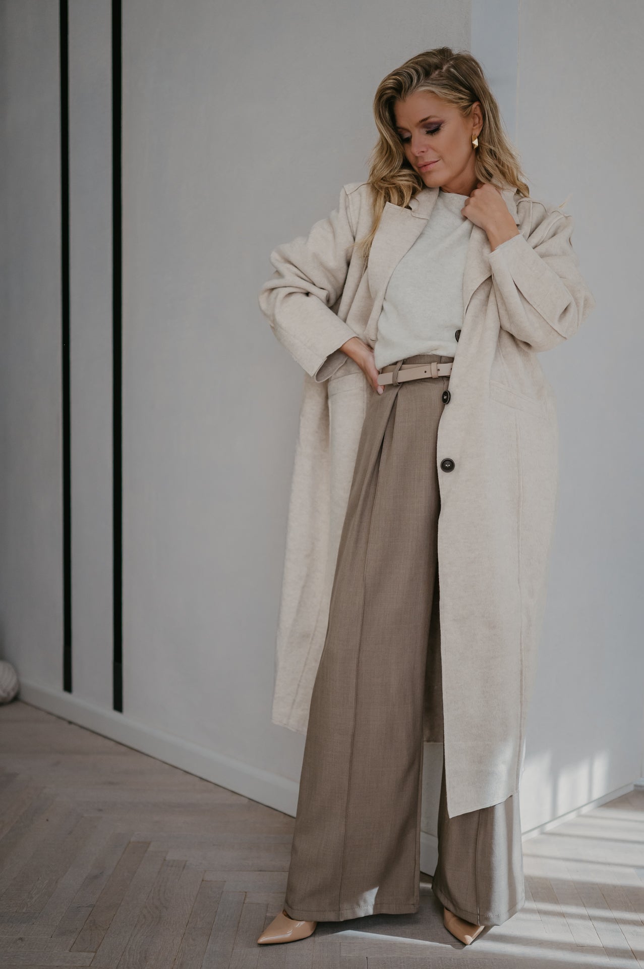 Legato coat I Beige - Wild Souls by JV® - Coats