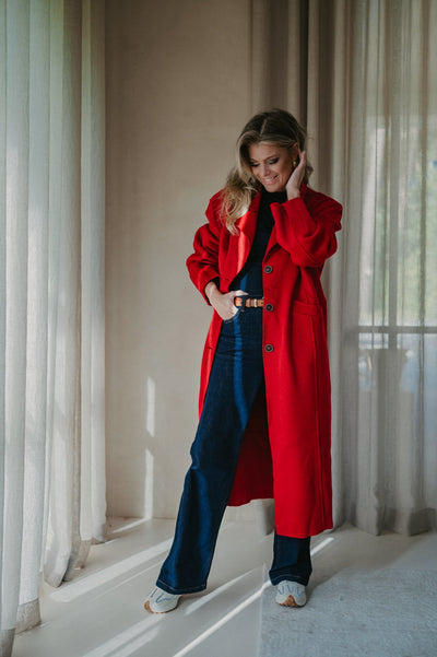 Legato coat I Red - Wild Souls by JV® - Coats