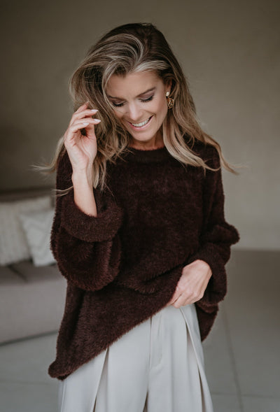 Leggero knit I Chocolate Brown - Wild Souls by JV® - Knits