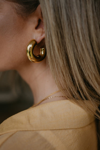 Letto earrings I Gold - Wild Souls by JV® - Earrings