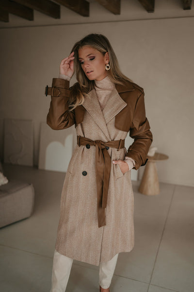 Limitata coat I Brown - Wild Souls by JV® - Coats