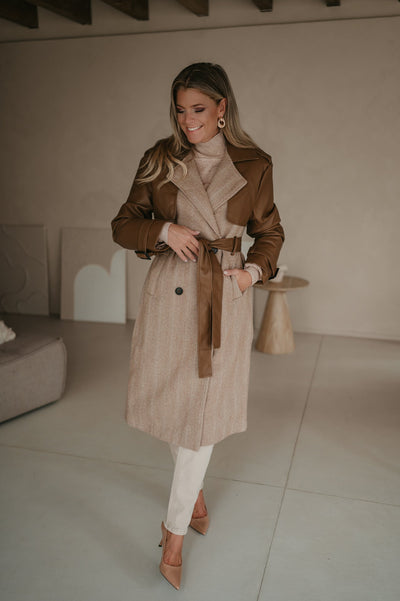 Limitata coat I Brown - Wild Souls by JV® - Coats