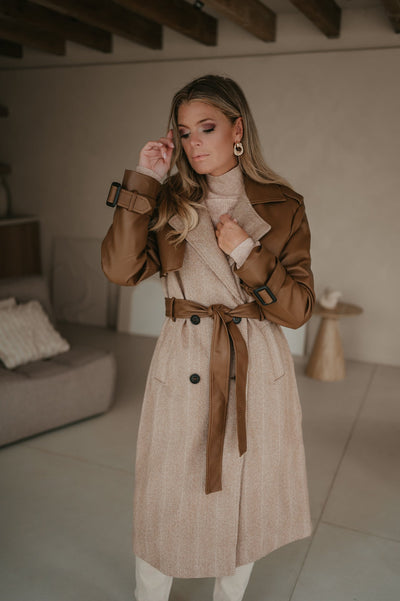 Limitata coat I Brown - Wild Souls by JV® - Coats