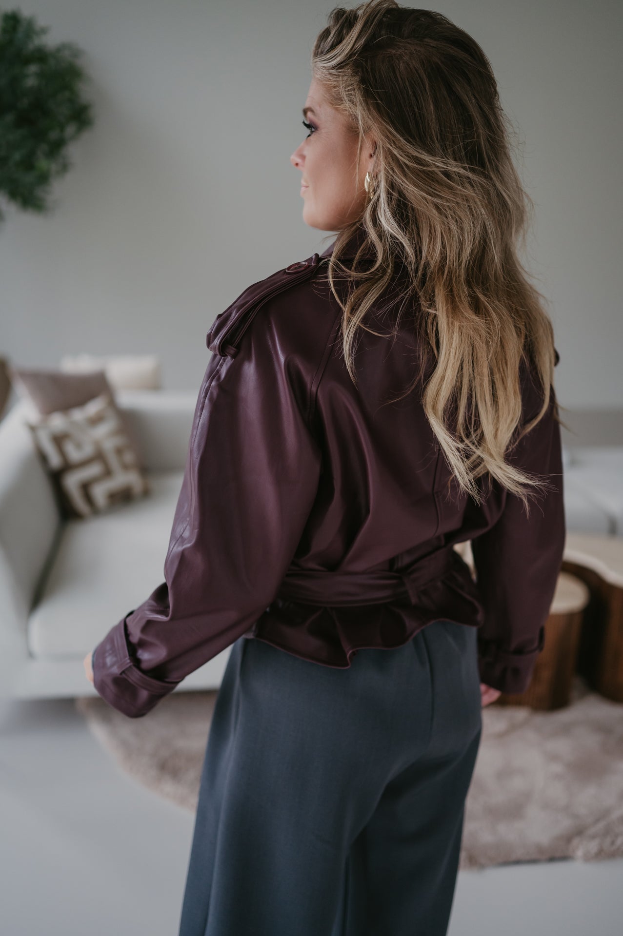 Maggio jacket I Aubergine - Wild Souls by JV® - Jackets