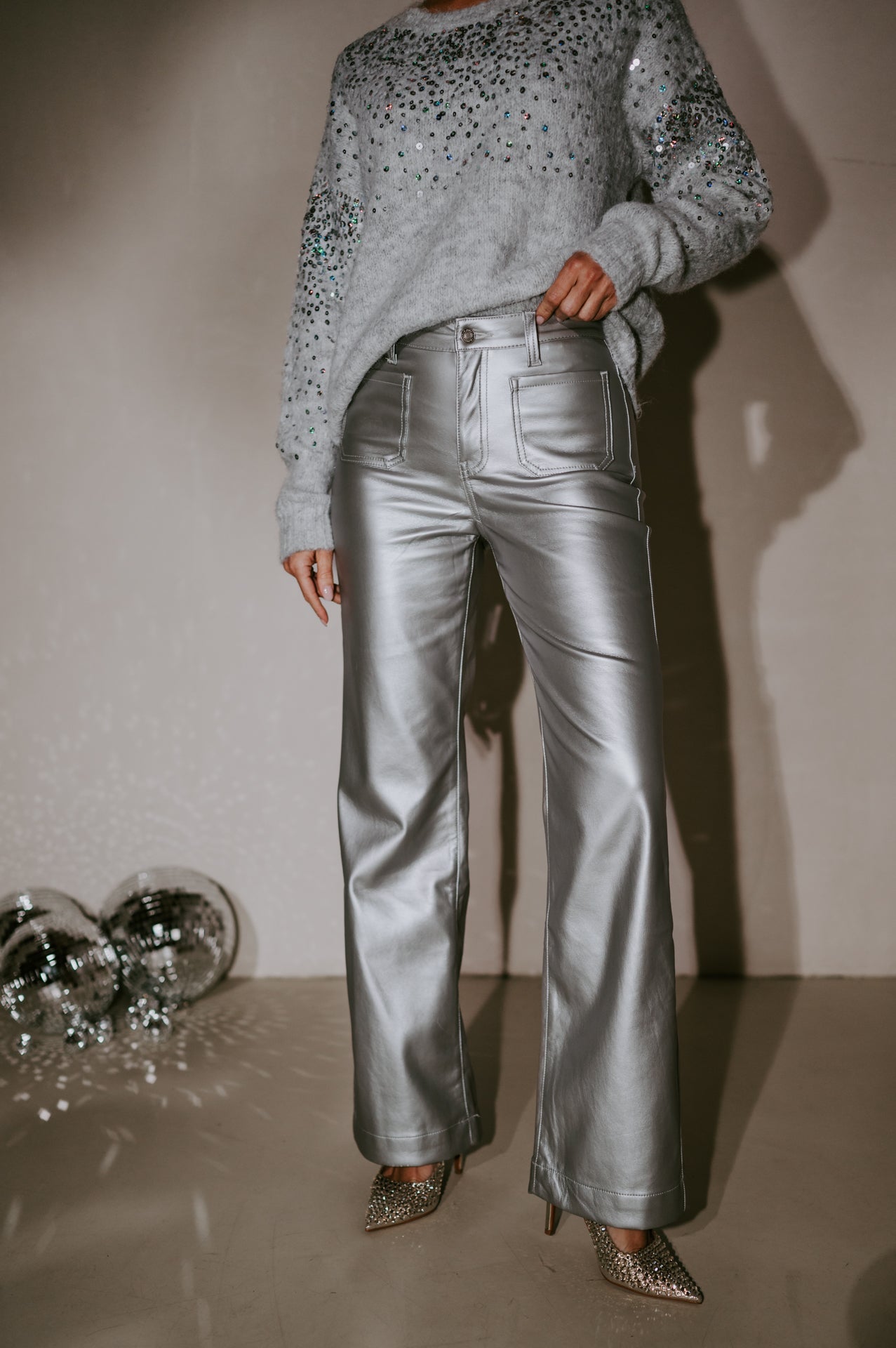 Maiale trousers I Silver - Wild Souls by JV® - Trousers