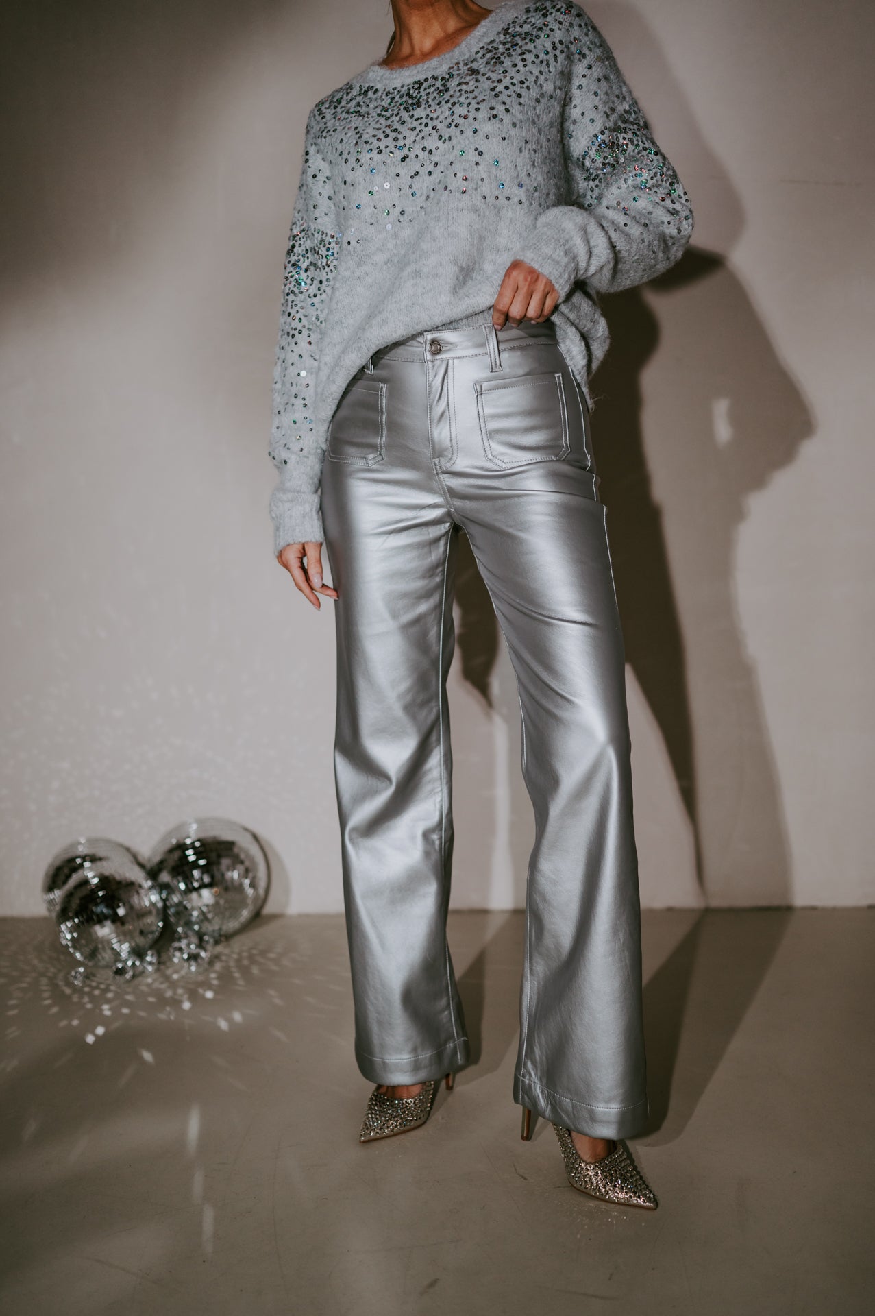 Maiale trousers I Silver - Wild Souls by JV® - Trousers