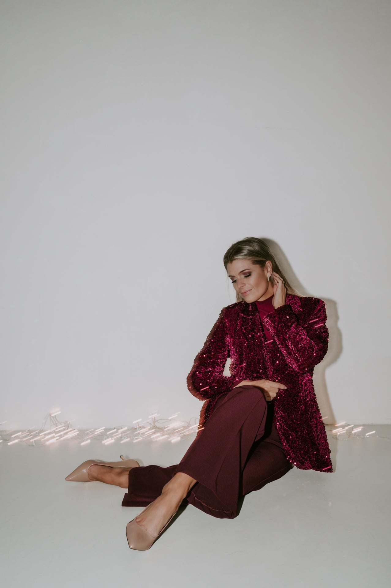 Medesimo blazer I Burgundy - Wild Souls by JV® - Blazers