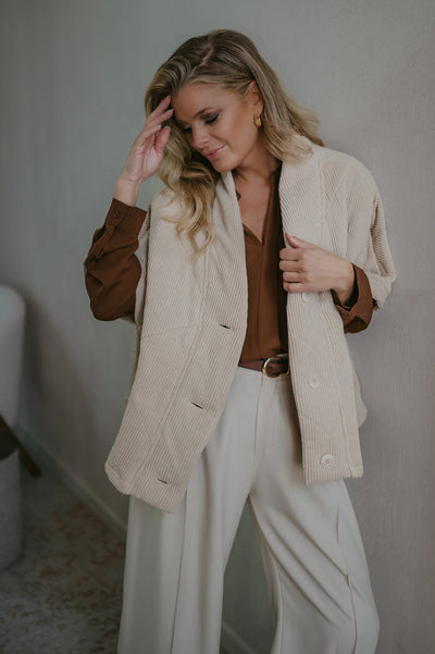 Misure jacket I Beige - Wild Souls by JV® - Jackets