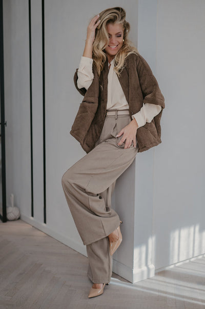 Misure jacket I Taupe - Wild Souls by JV® - Jackets