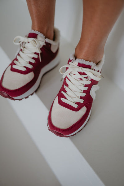 Moneta sneakers I Bordeaux - Wild Souls by JV® - Sneakers