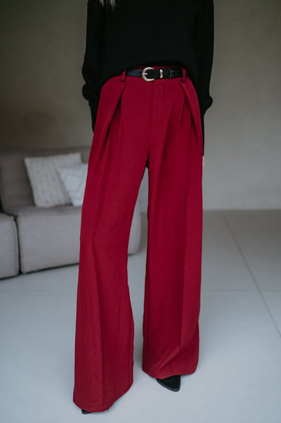 Mostri trousers I Burgundy - Wild Souls by JV® - Trousers