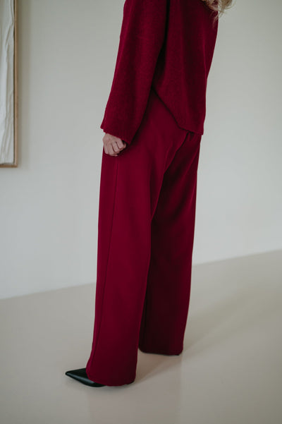 Mostri trousers I Burgundy - Wild Souls by JV® - Trousers