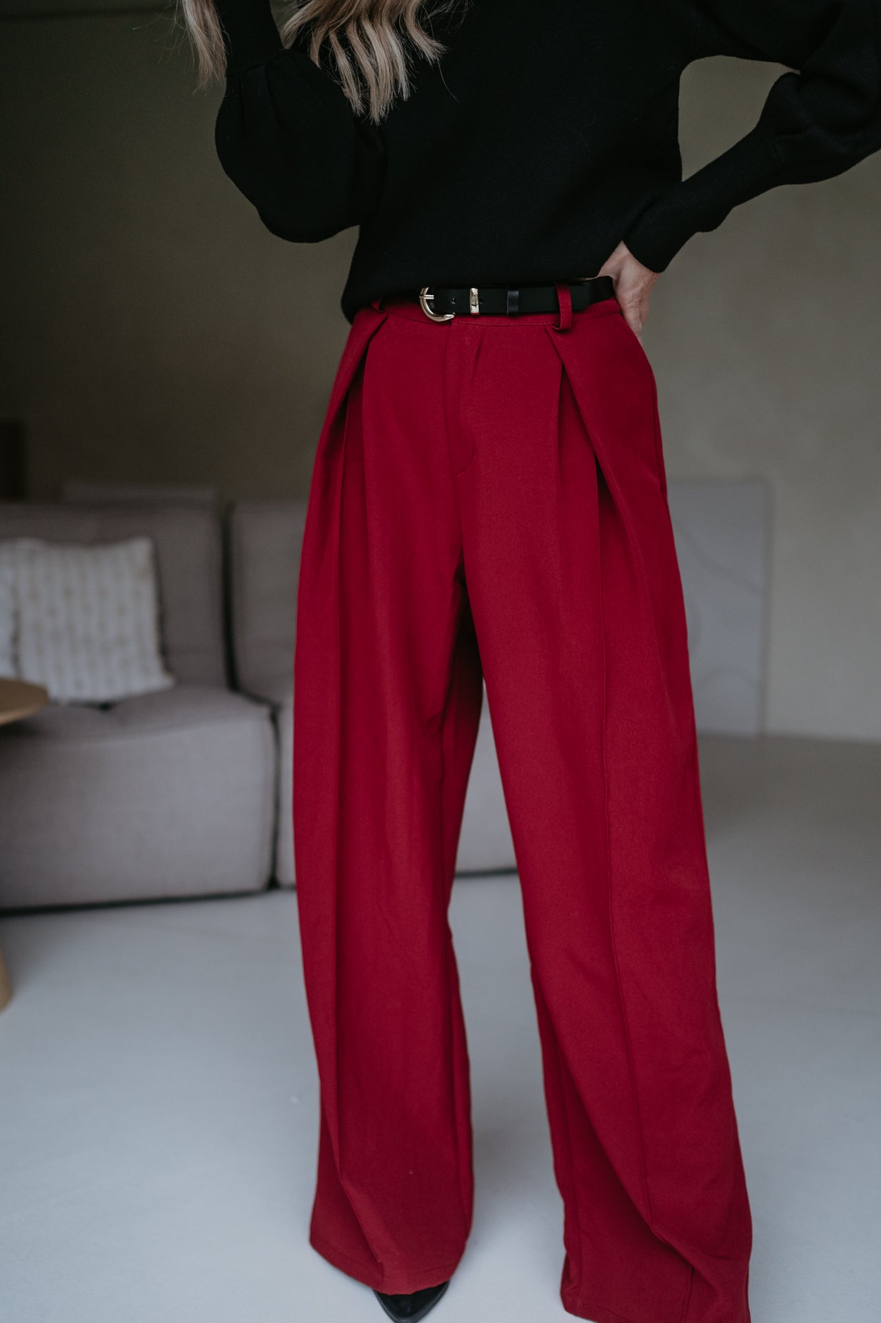 Mostri trousers I Burgundy - Wild Souls by JV® - Trousers