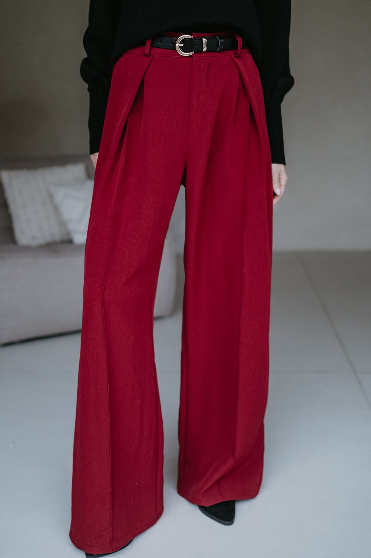 Mostri trousers I Burgundy - Wild Souls by JV® - Trousers