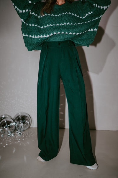 Mostri trousers I Emerald Green - Wild Souls by JV® - Trousers