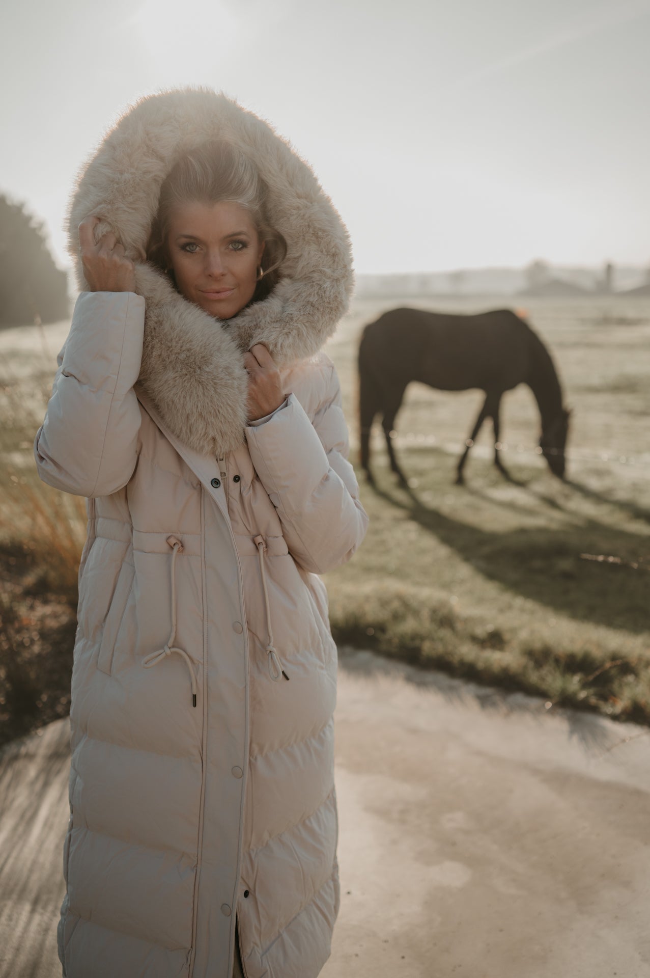 Ostrica coat I Beige - Wild Souls by JV® - Coats