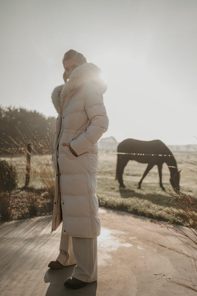 Ostrica coat I Beige - Wild Souls by JV® - Coats