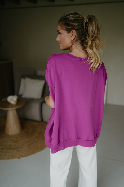 Otre sweater I Purple - Wild Souls by JV® - Sweaters