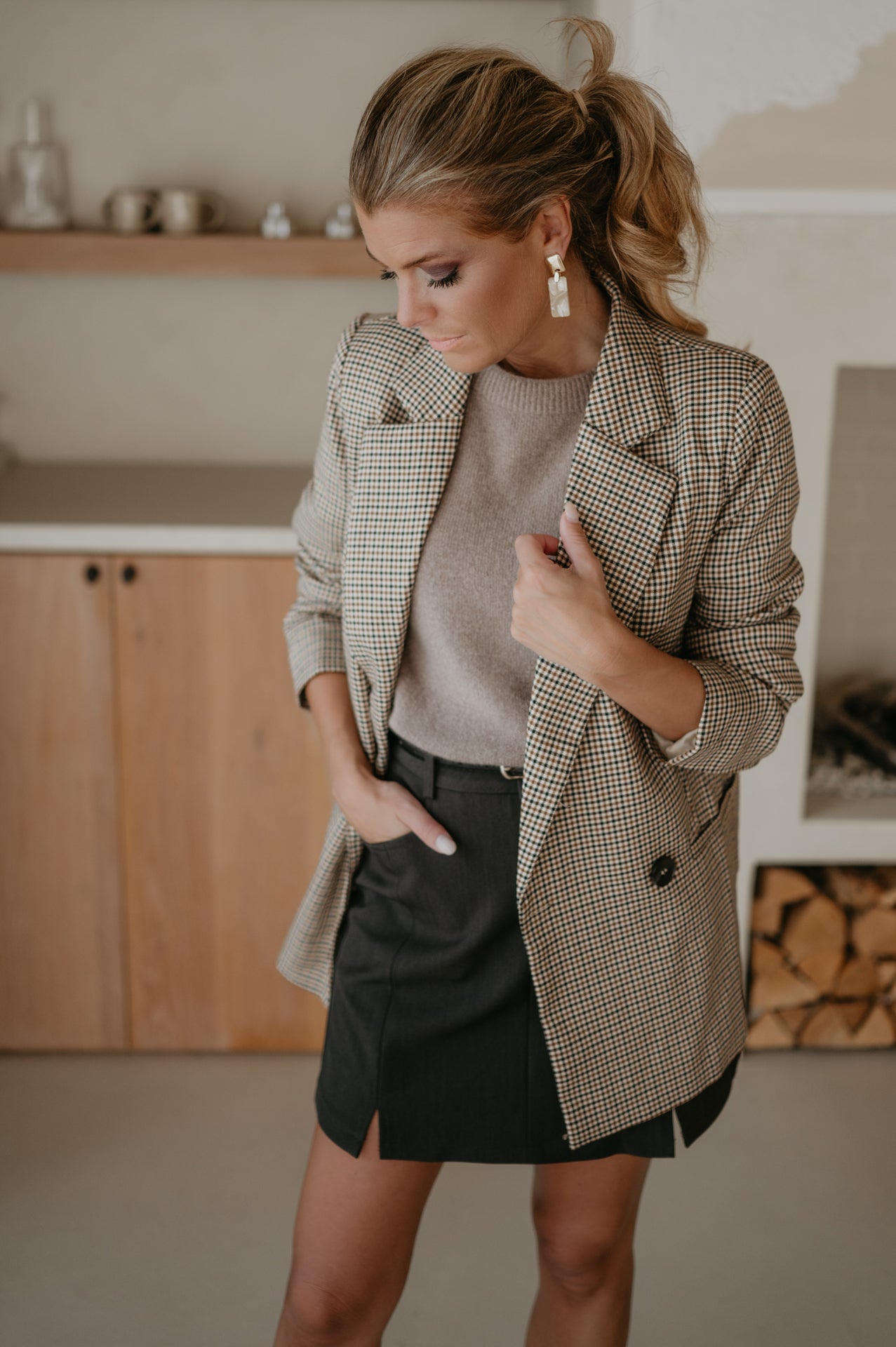 Pianete blazer I Beige - Wild Souls by JV® - Blazers