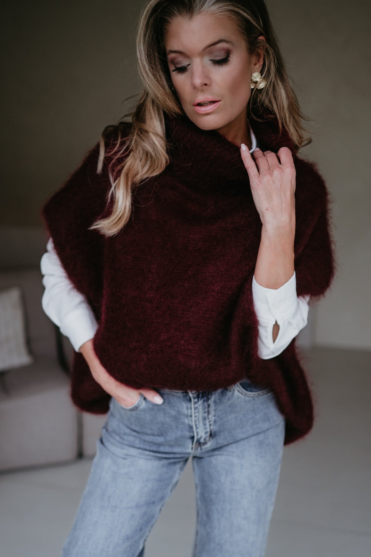 Pochi knit I Burgundy - Wild Souls by JV® - Knits