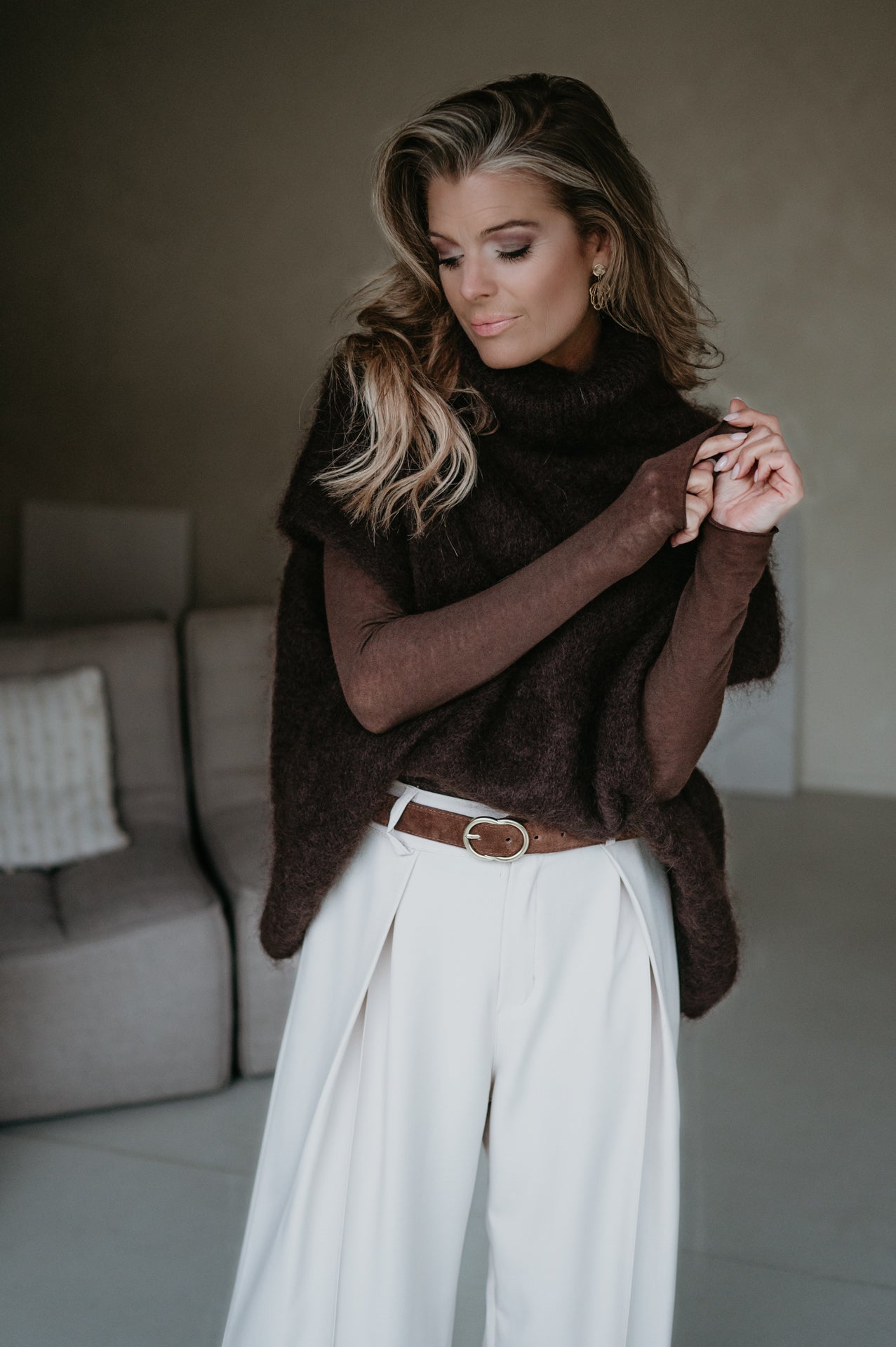 Pochi knit I Chocolate Brown - Wild Souls by JV® - Knits