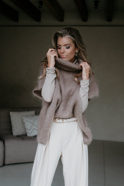 Pochi knit I Taupe - Wild Souls by JV® - Knits