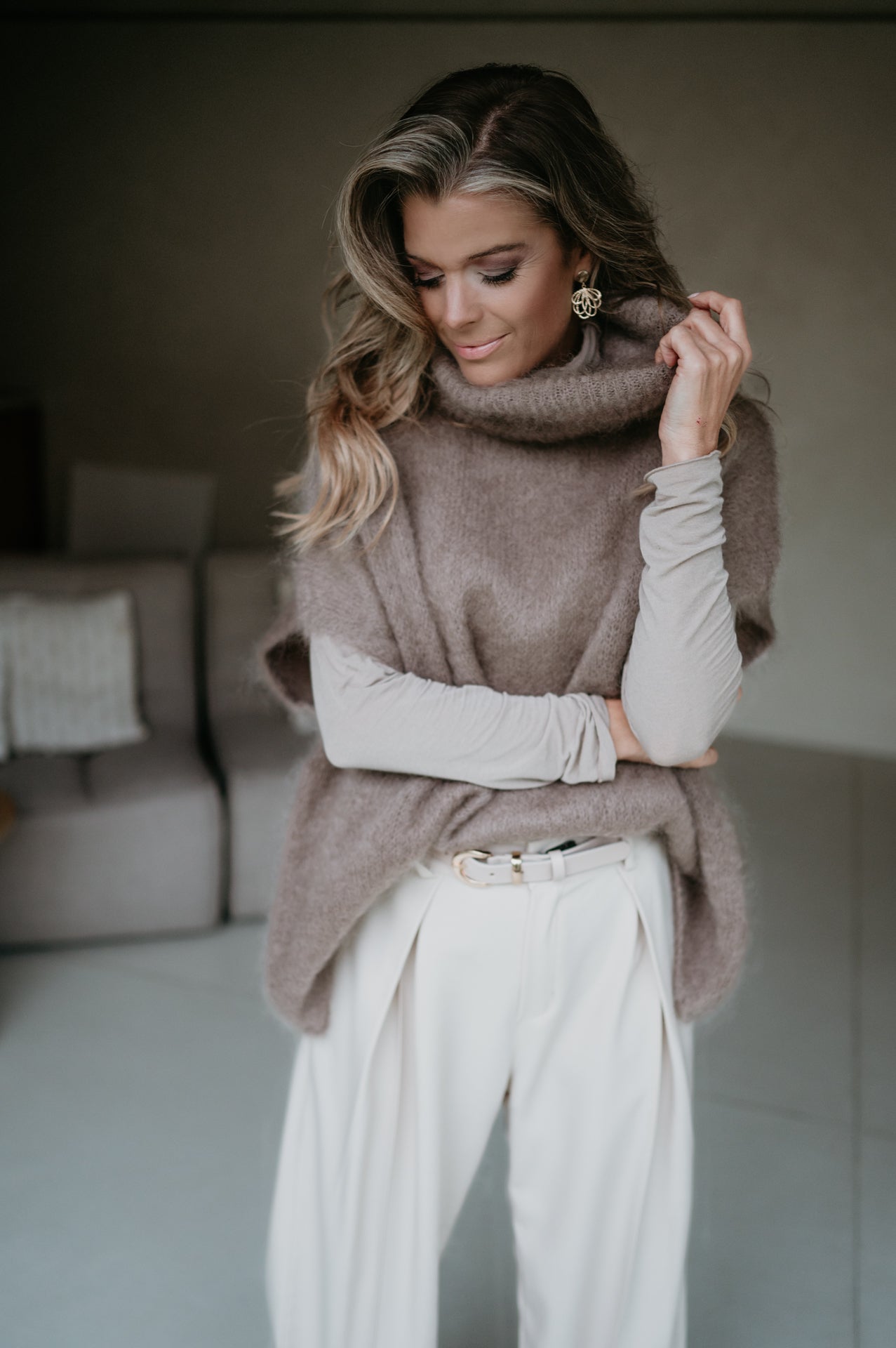 Pochi knit I Taupe - Wild Souls by JV® - Knits