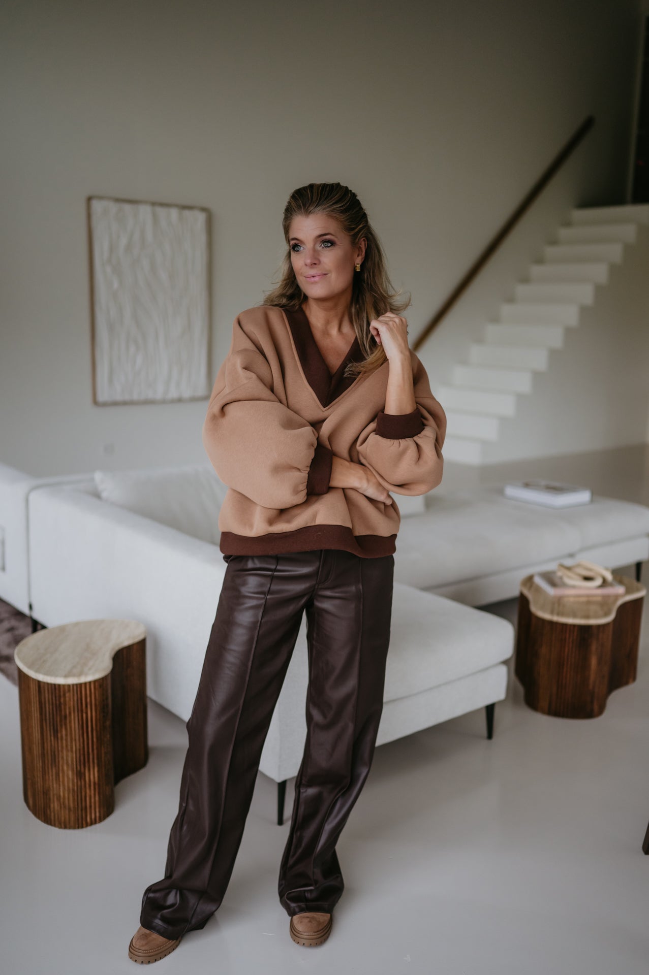 Pulmino sweater I Camel - Wild Souls by JV® - Sweaters