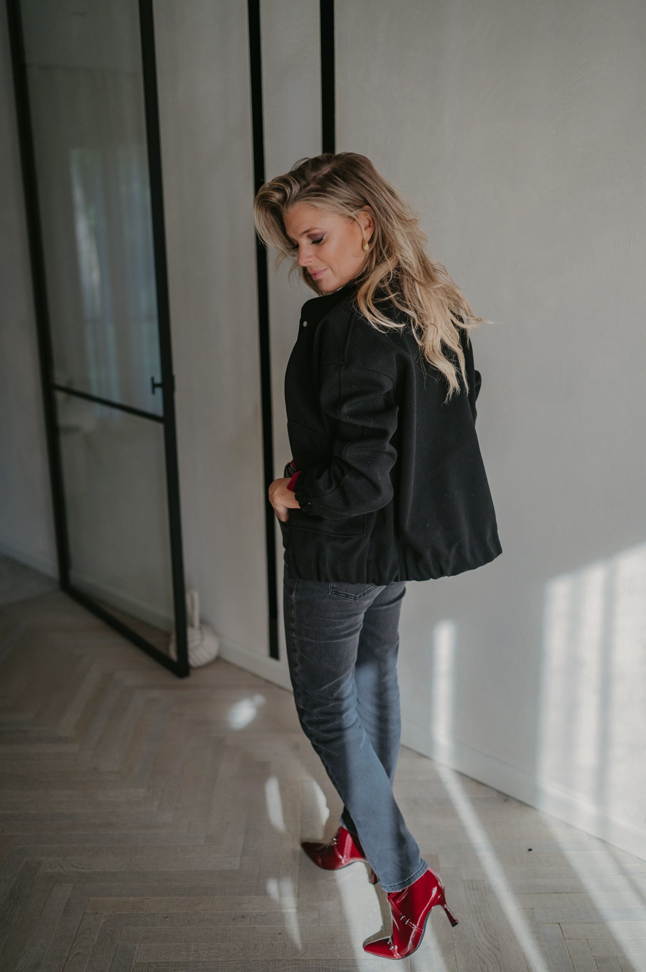 Regna bomber jacket I Black - Wild Souls by JV® - Bomber Jackets